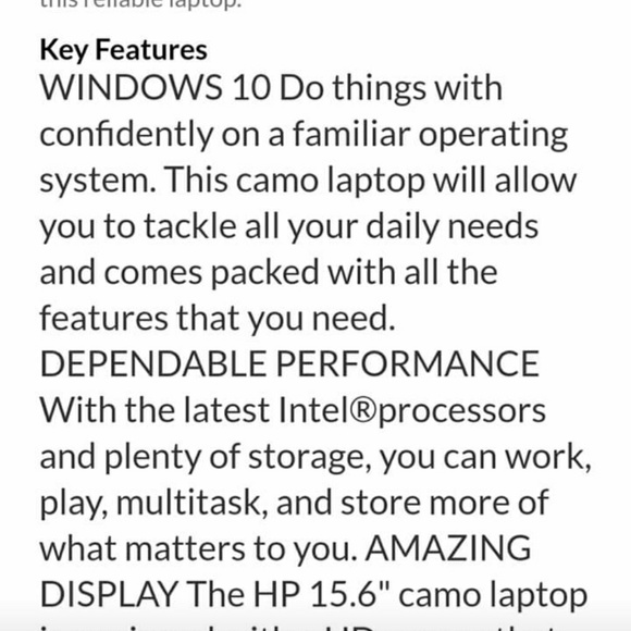 Hp Notebook 15 Camouflage Laptop - Picture 2 of 3